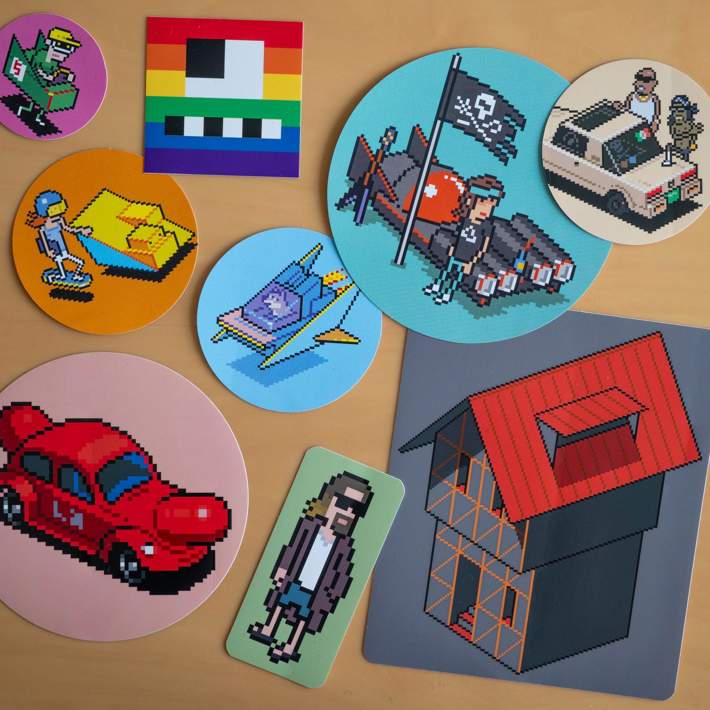 eBoy Pixel Art Stickers