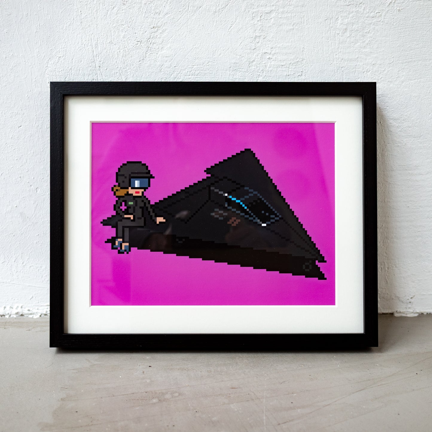 Delta Romance Art Print Framed