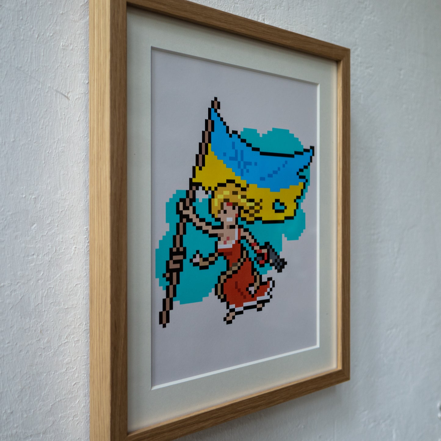 SlavaUkraini Art Print Framed