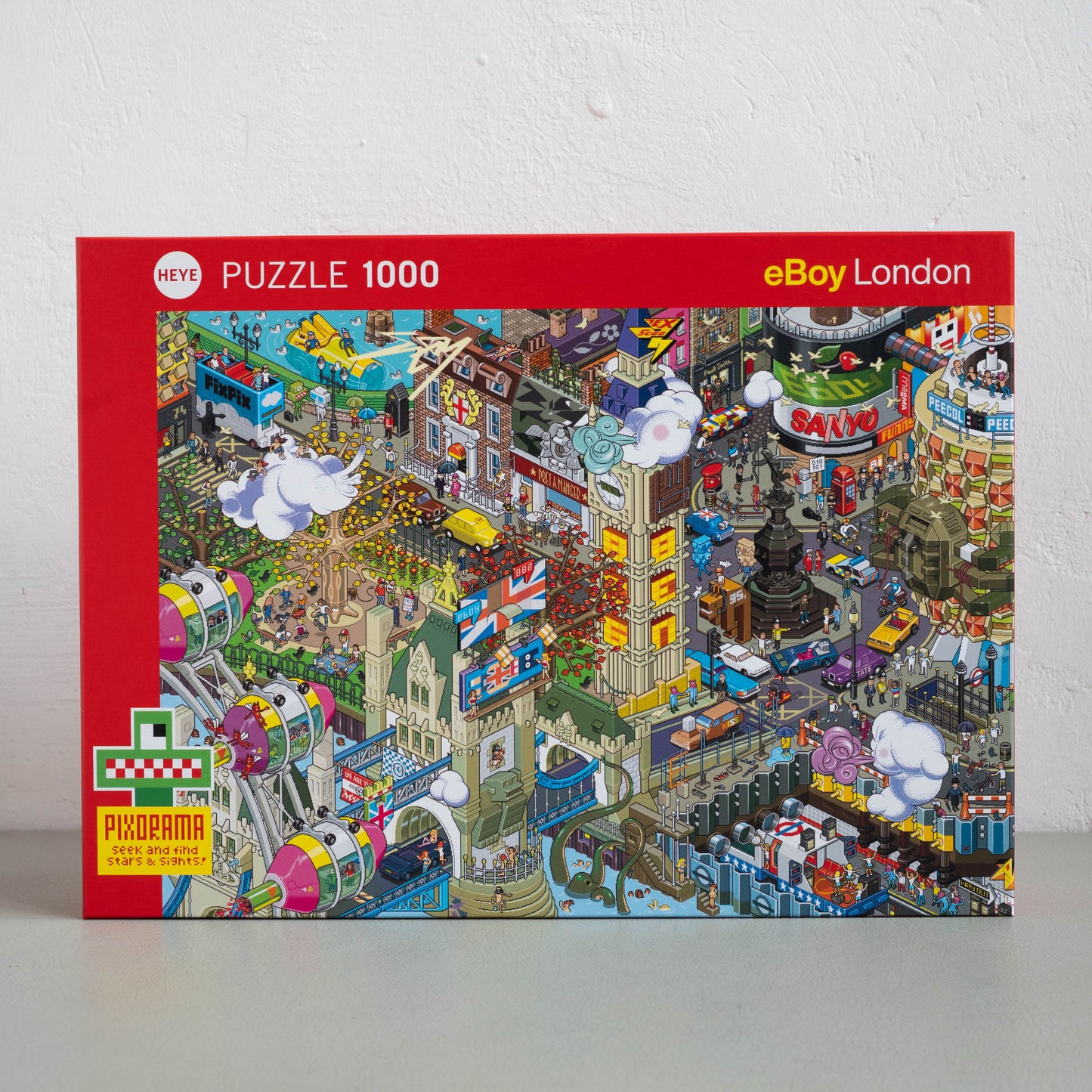 eBoy Pixel Art Puzzle of London