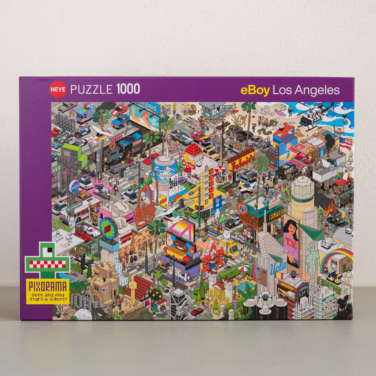 eBoy Pixel Art Puzzle of Los Angeles