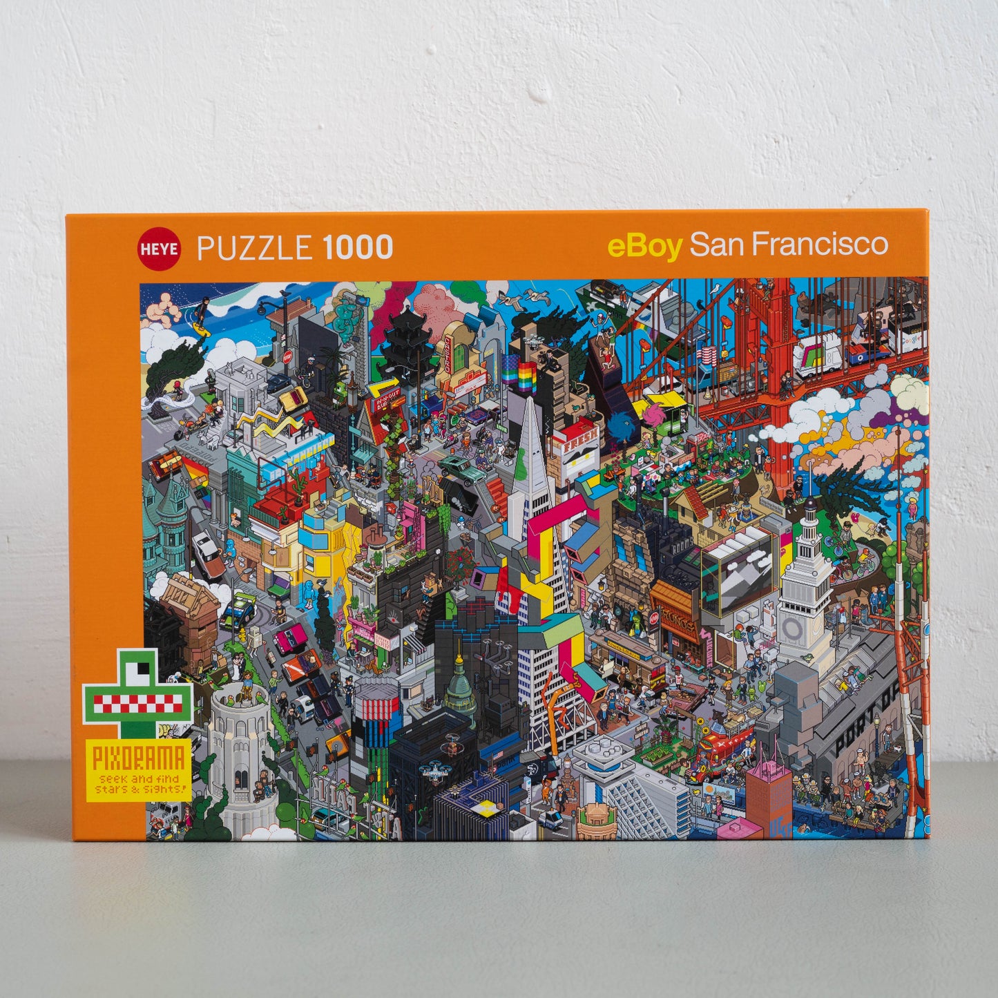 eBoy Pixel Art Puzzle of San Francisco
