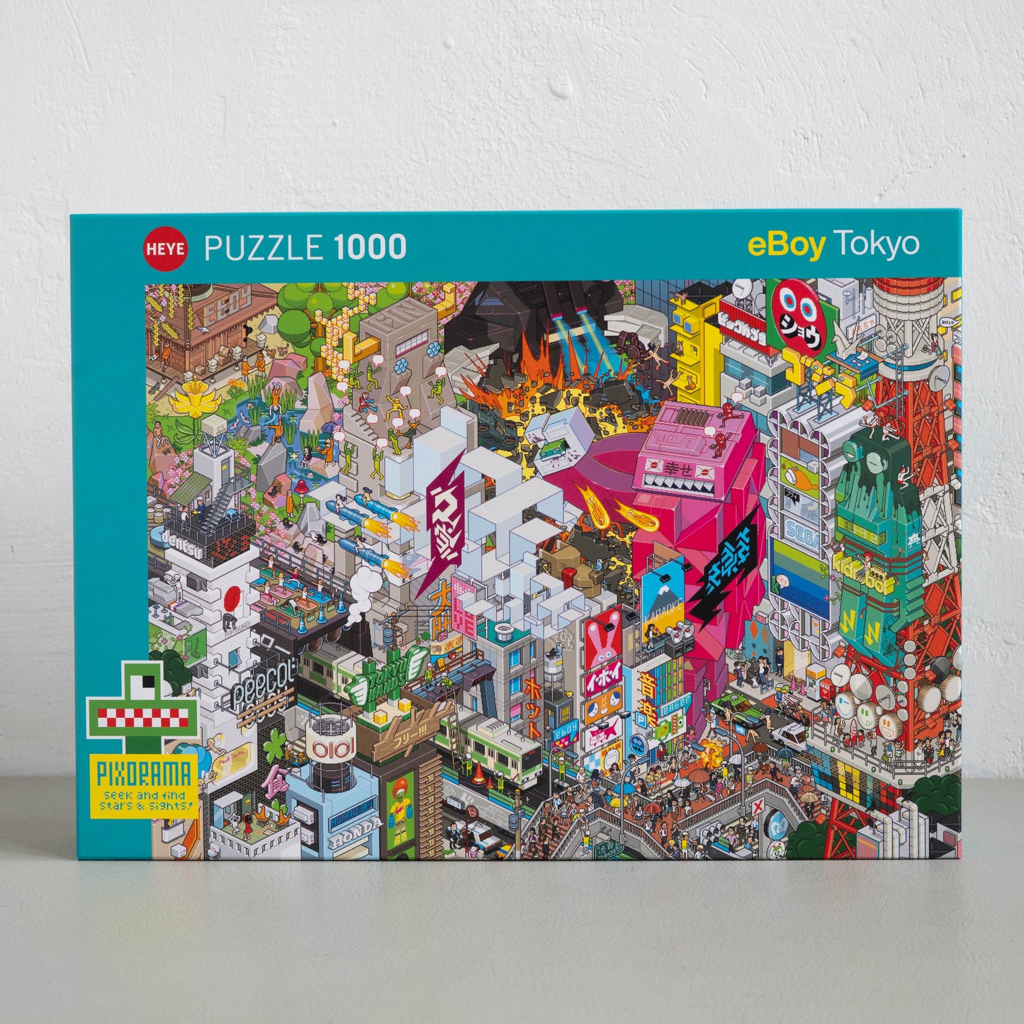 eBoy Pixel Art Puzzle of Tokyo