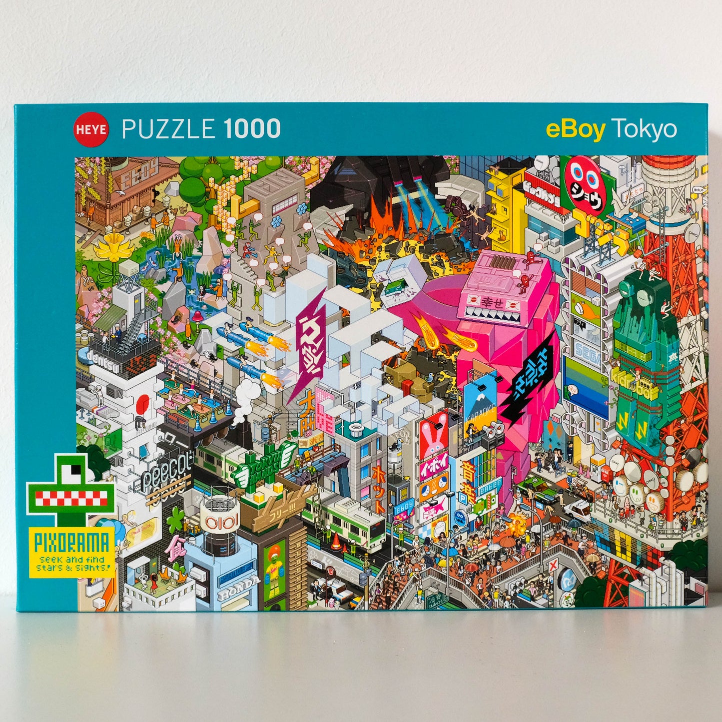 eBoy Pixel Art Puzzle of Tokyo