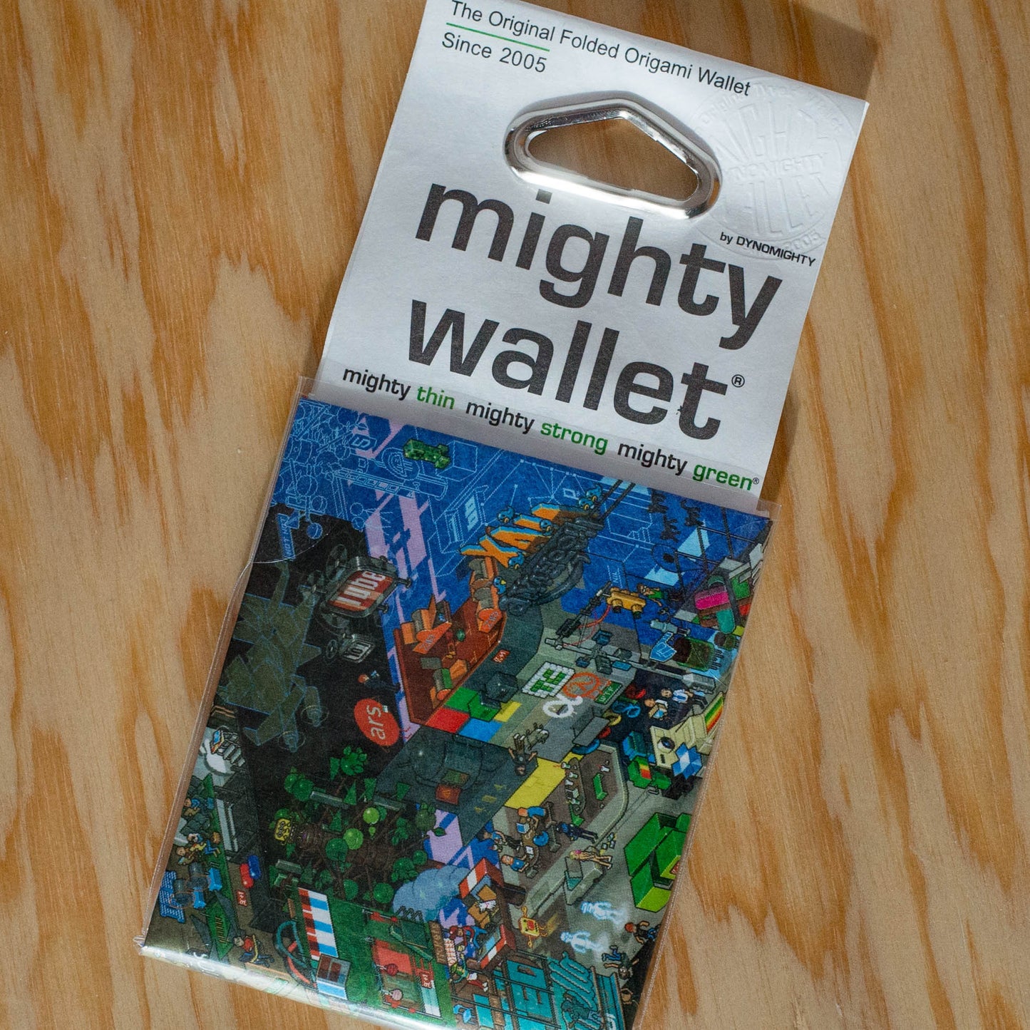 eBoy Pixel Art wallet featuring BazQux