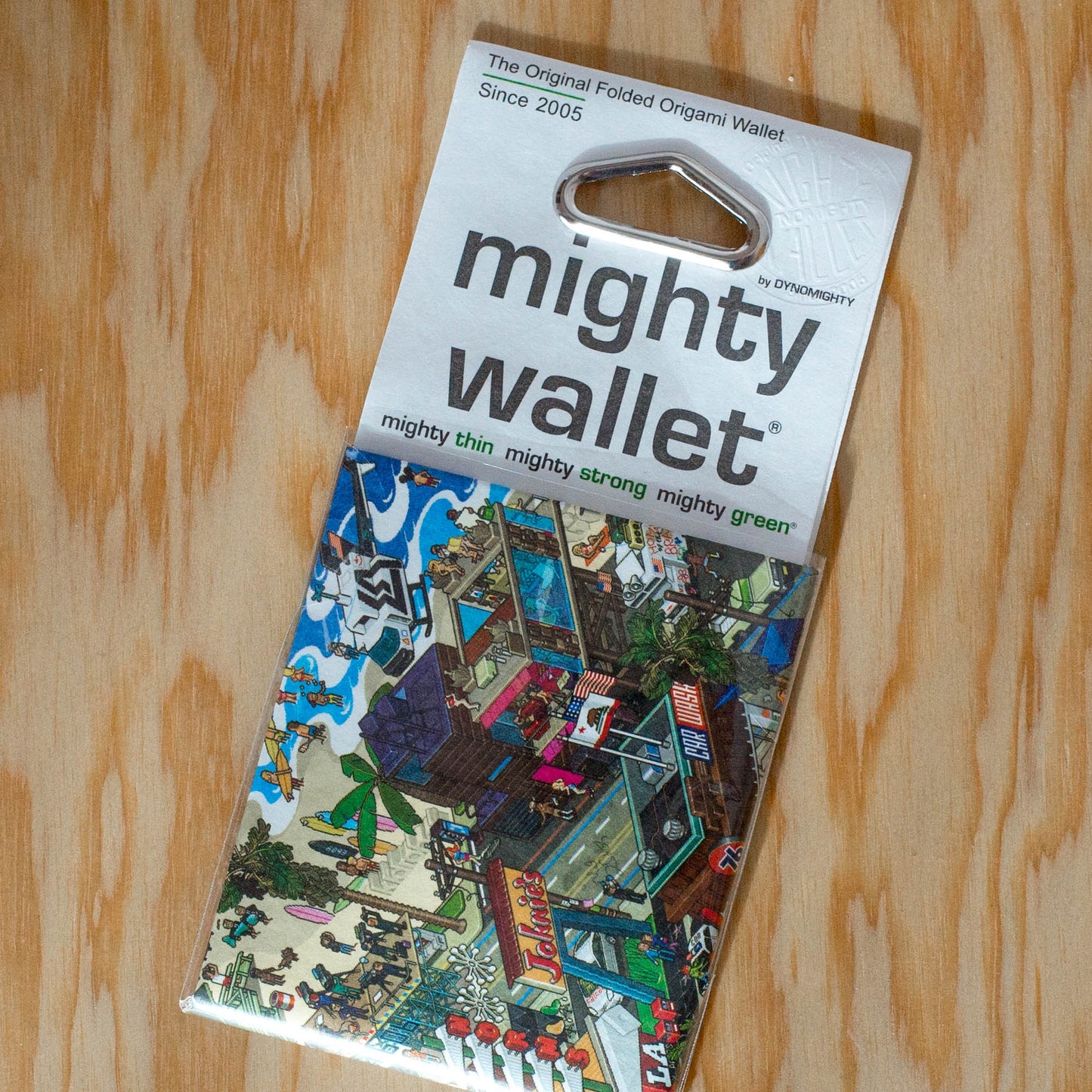 eBoy Pixel Art wallet featuring Los Angeles