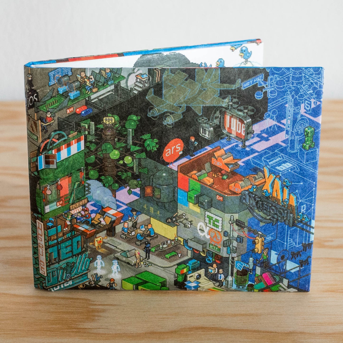 eBoy Pixel Art wallet featuring BazQux