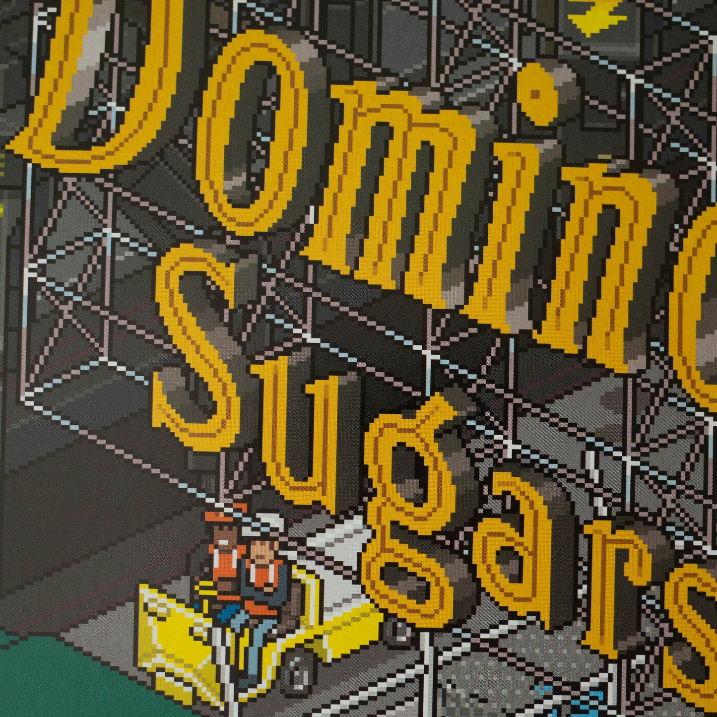 Baltimore pixel art poster by eBoy detail