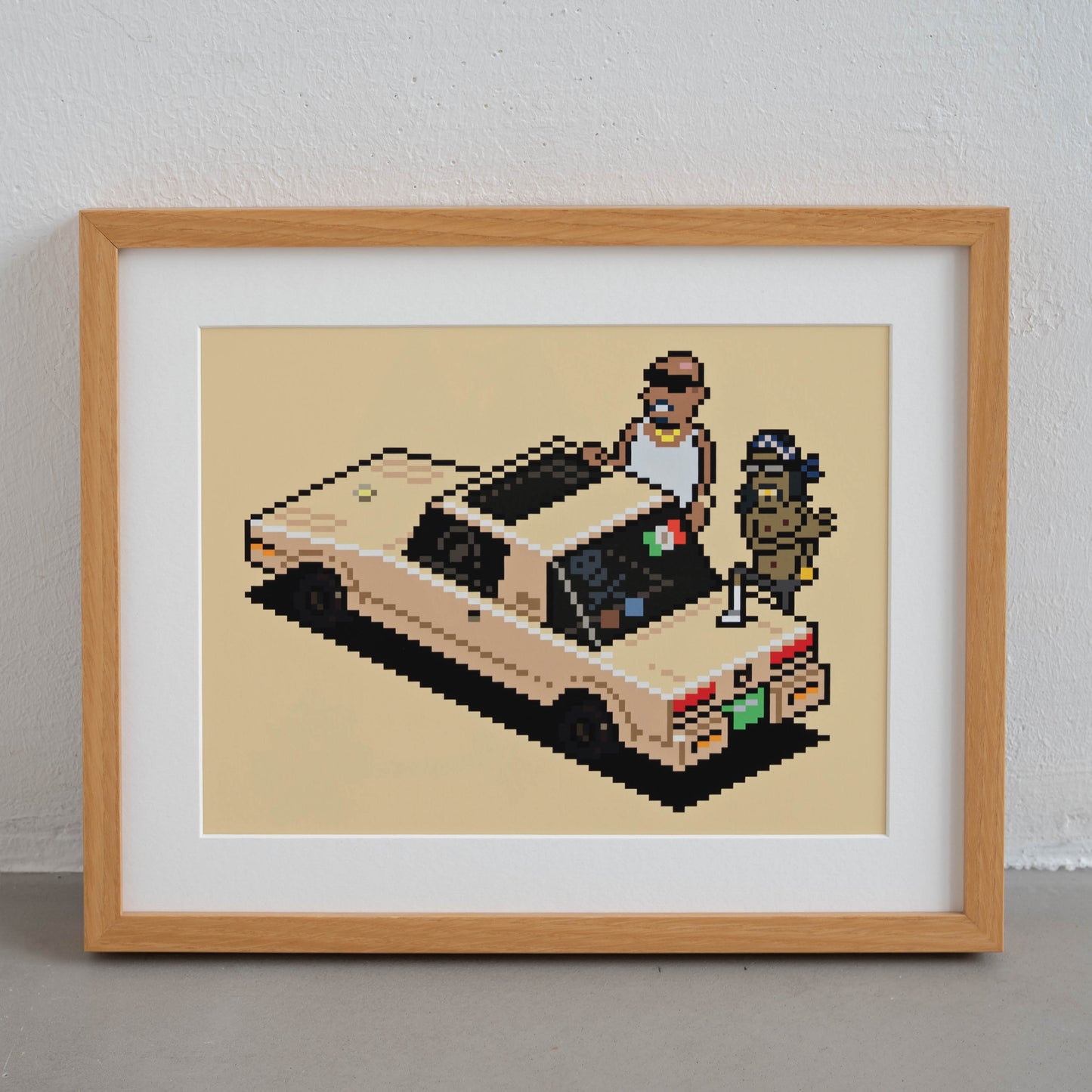 Bajito & Suavecito Art Print Framed