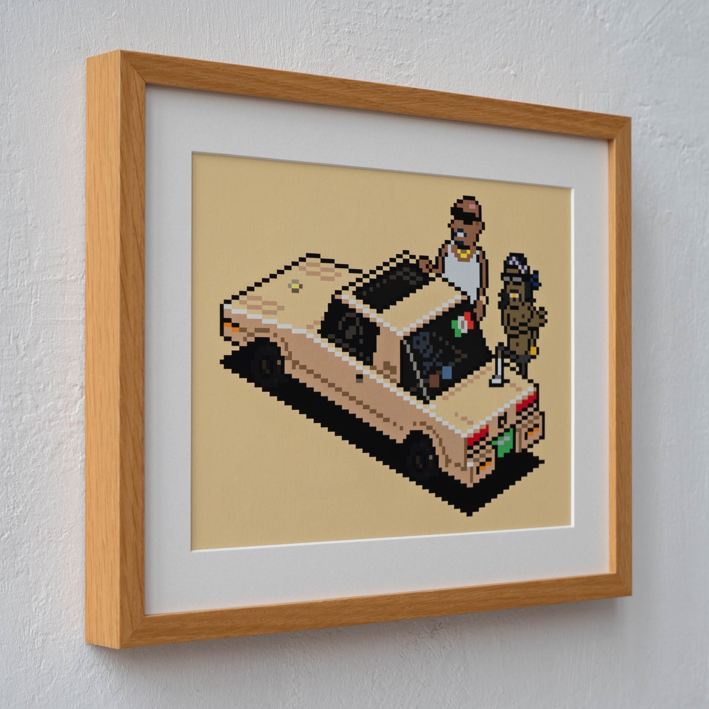 Bajito & Suavecito Art Print Framed