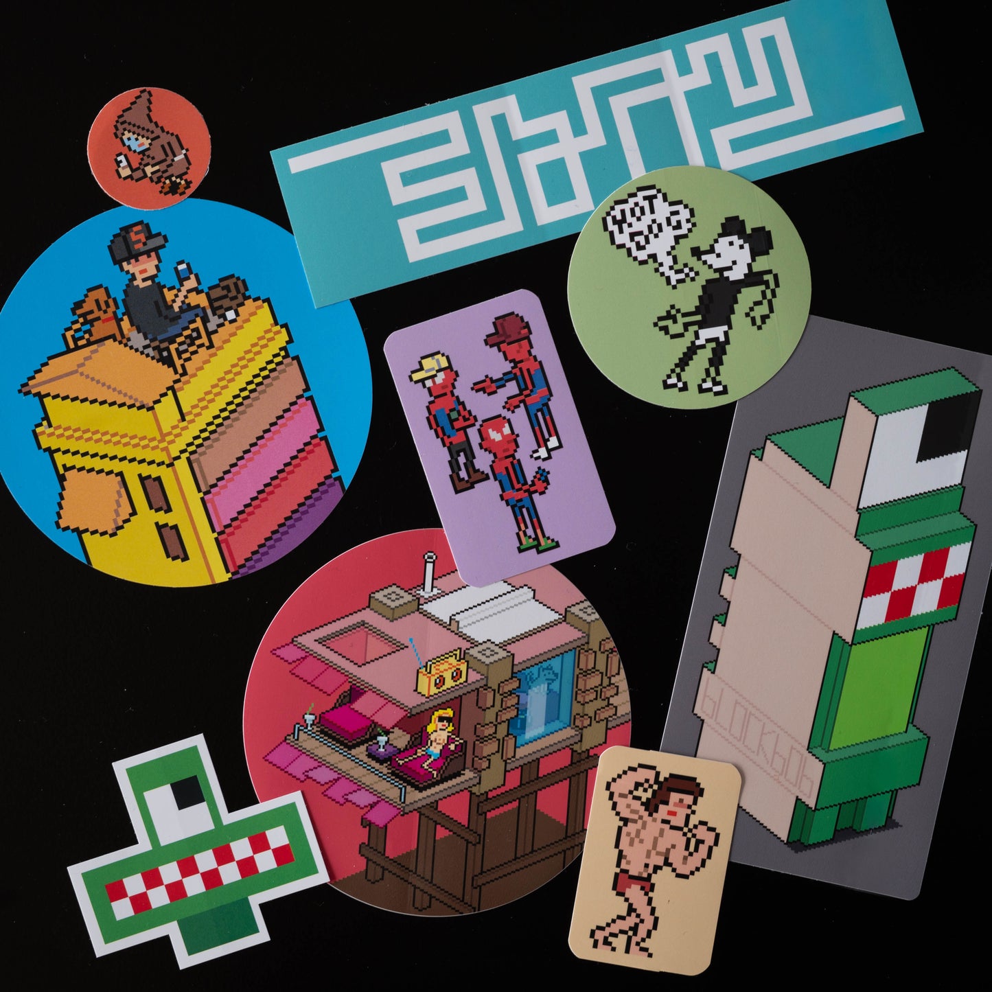 eBoy Pixel Art Stickers