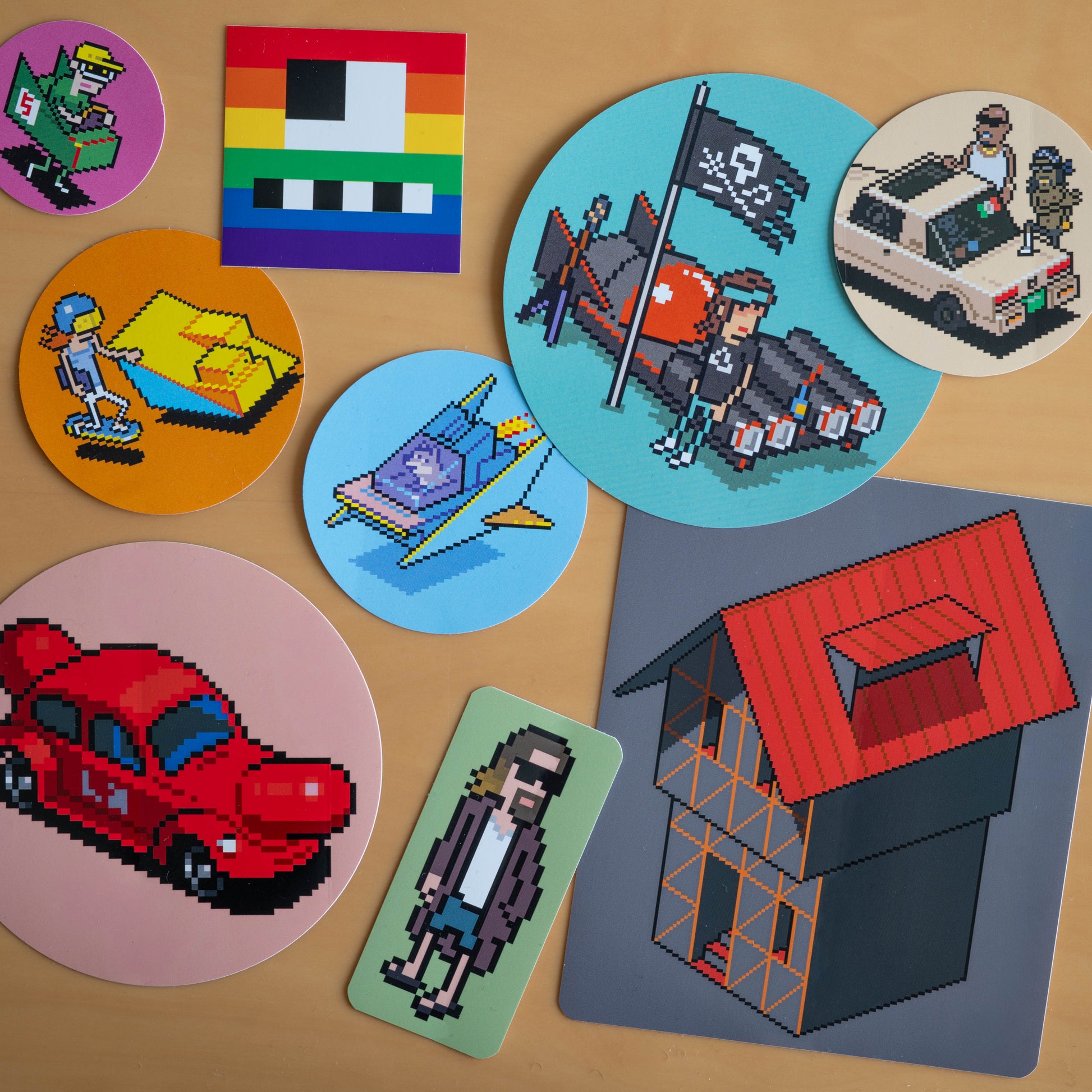 eBoy Pixel Art Stickers