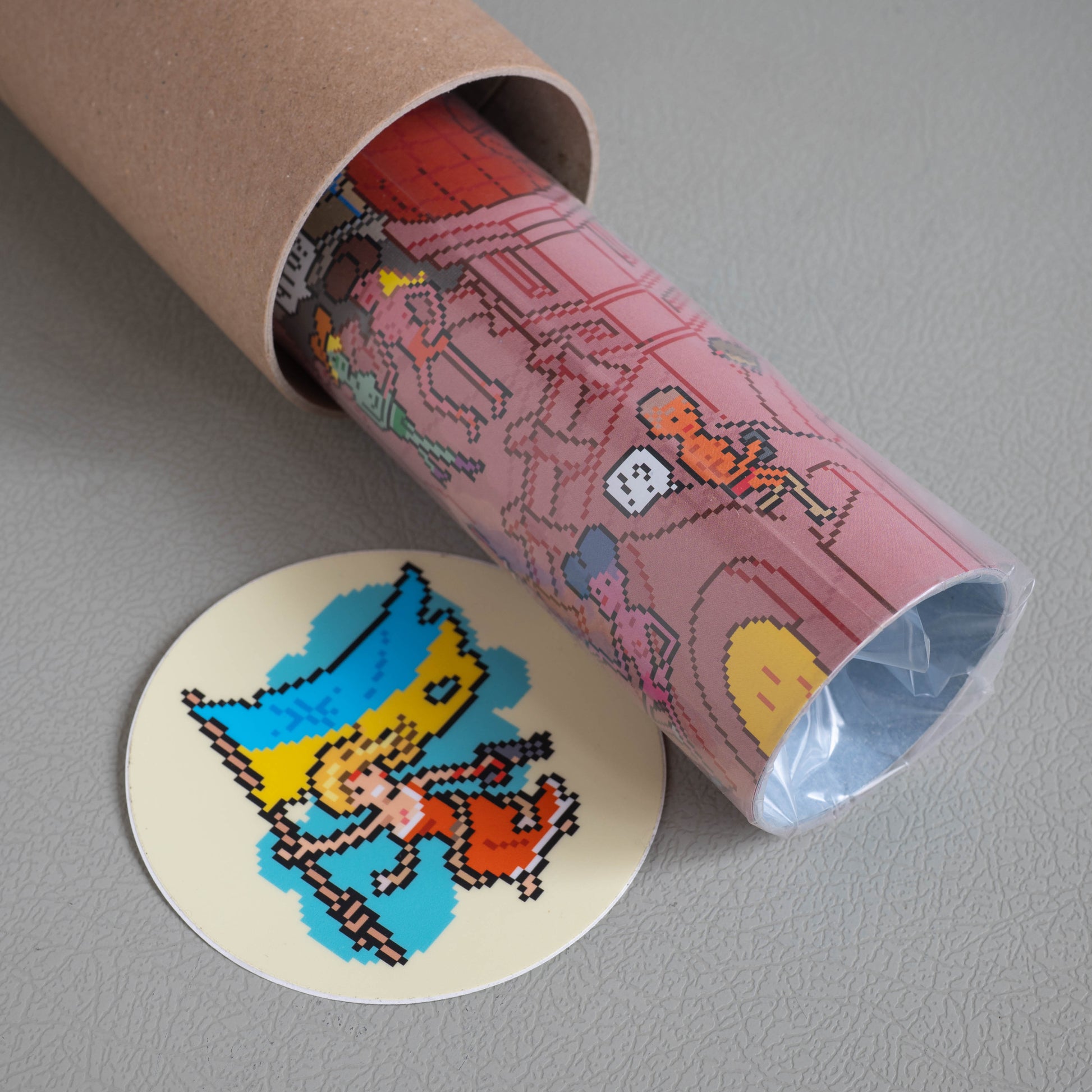 Moscow pixel art poster by eBoy