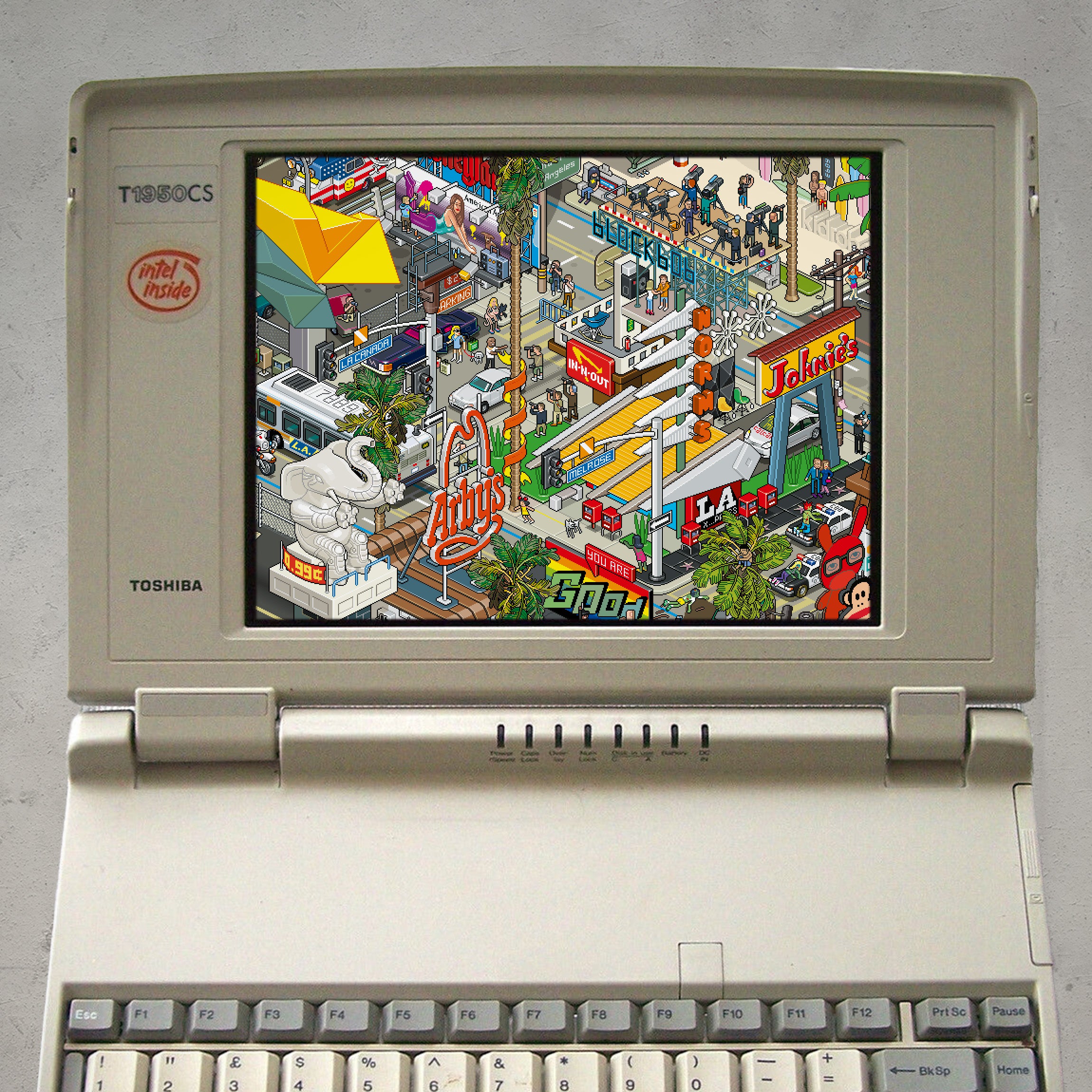 LA Digital Wallpaper β eBoy