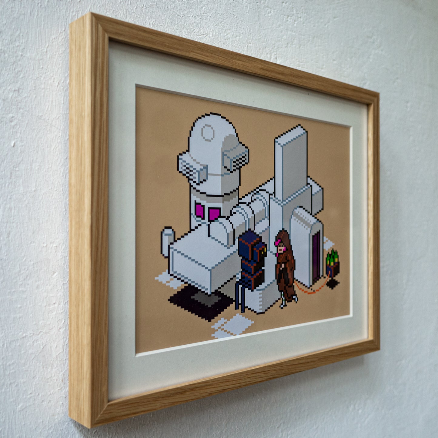 Elppa Malum Base Art Print Framed