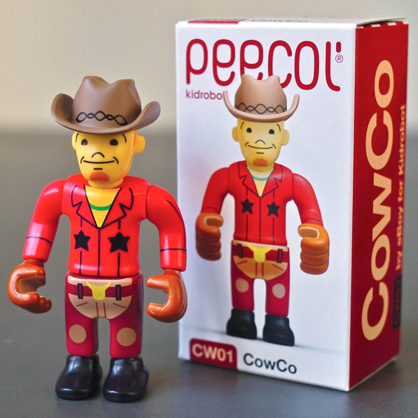 CowCo Peecol Toy by eBoy for Kidrobot