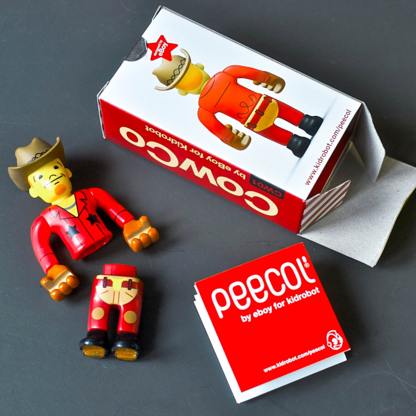 CowCo Peecol Toy by eBoy for Kidrobot