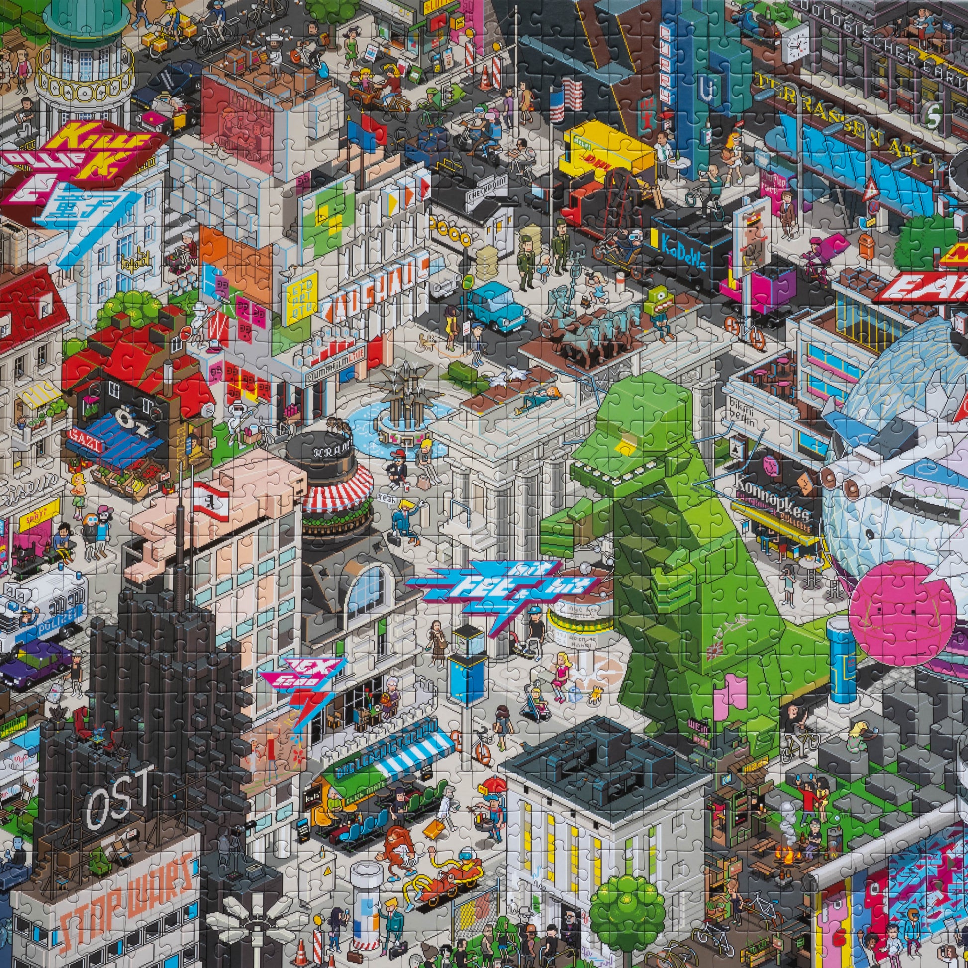 eBoy Pixel Art Puzzle of Berlin