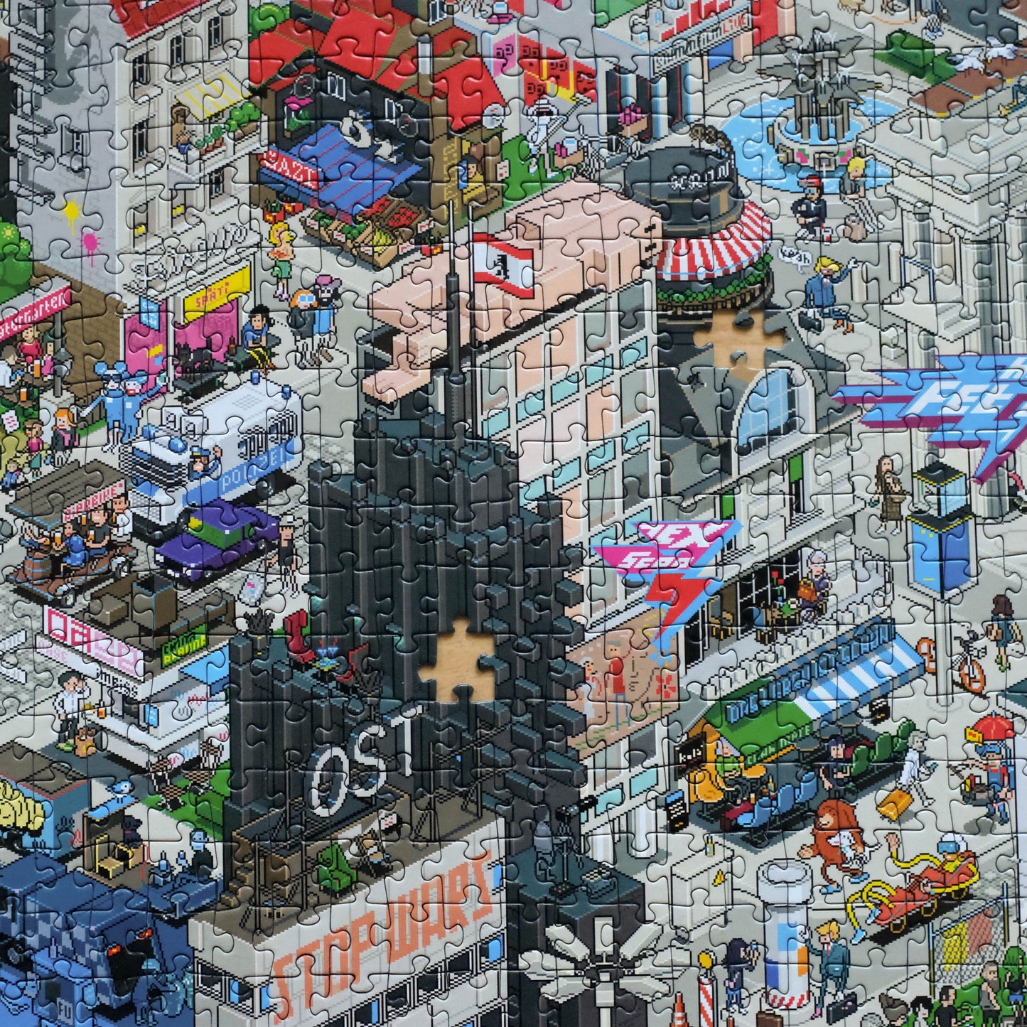 eBoy Pixel Art Puzzle of Berlin