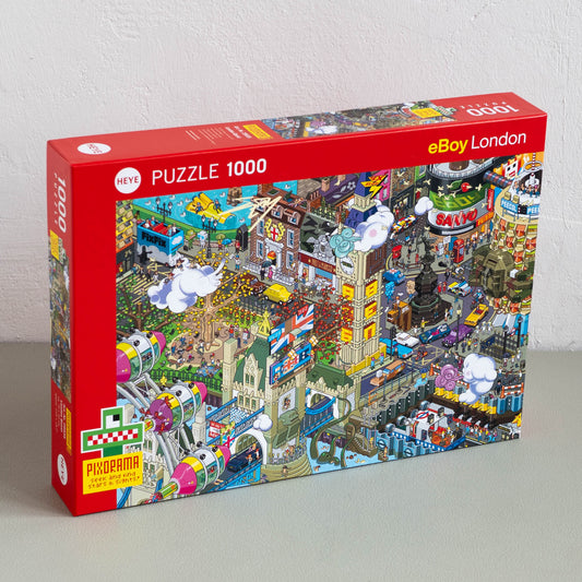 eBoy Pixel Art Puzzle of London