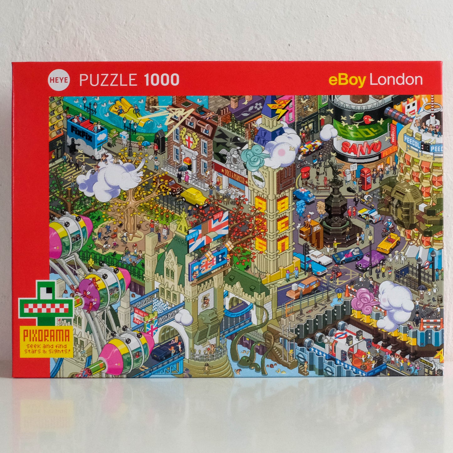 eBoy Pixel Art Puzzle of London