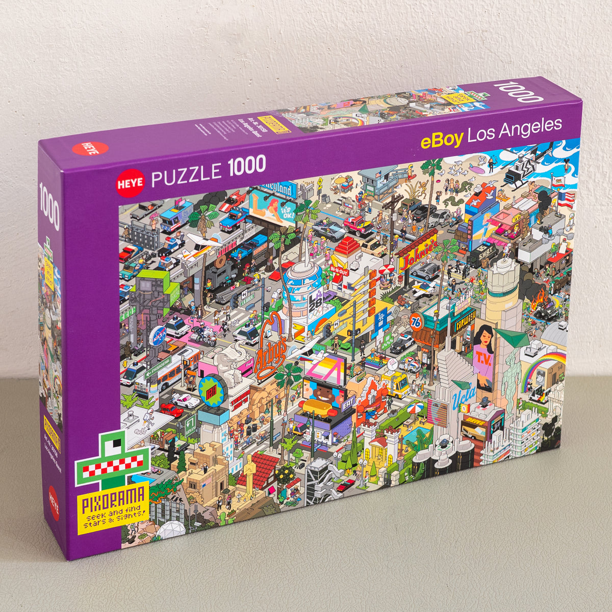 eBoy Pixel Art Puzzle of Los Angeles