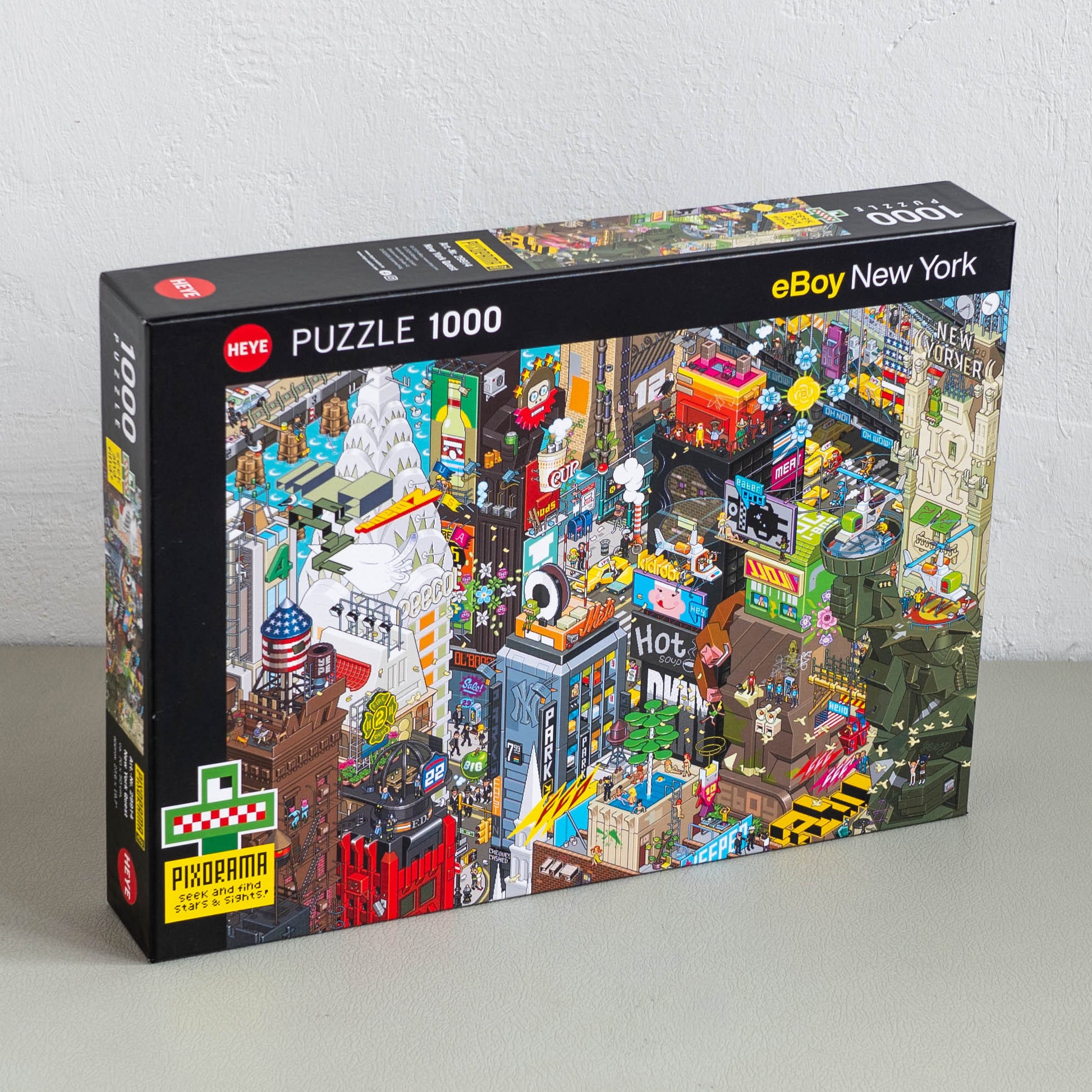 eBoy Pixel Art Puzzle of New York City