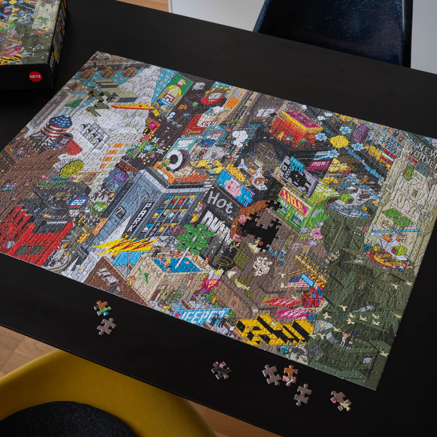 eBoy Pixel Art Puzzle of New York City