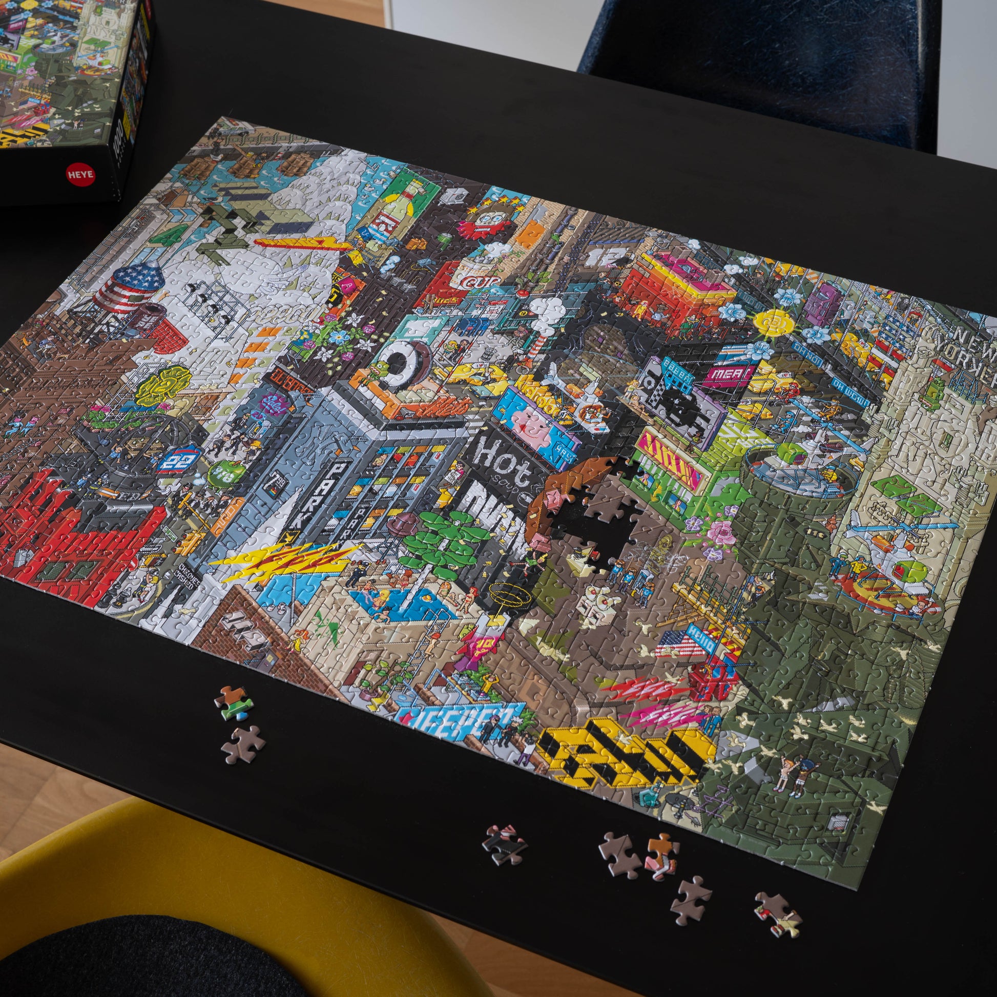 eBoy Pixel Art Puzzle of New York City