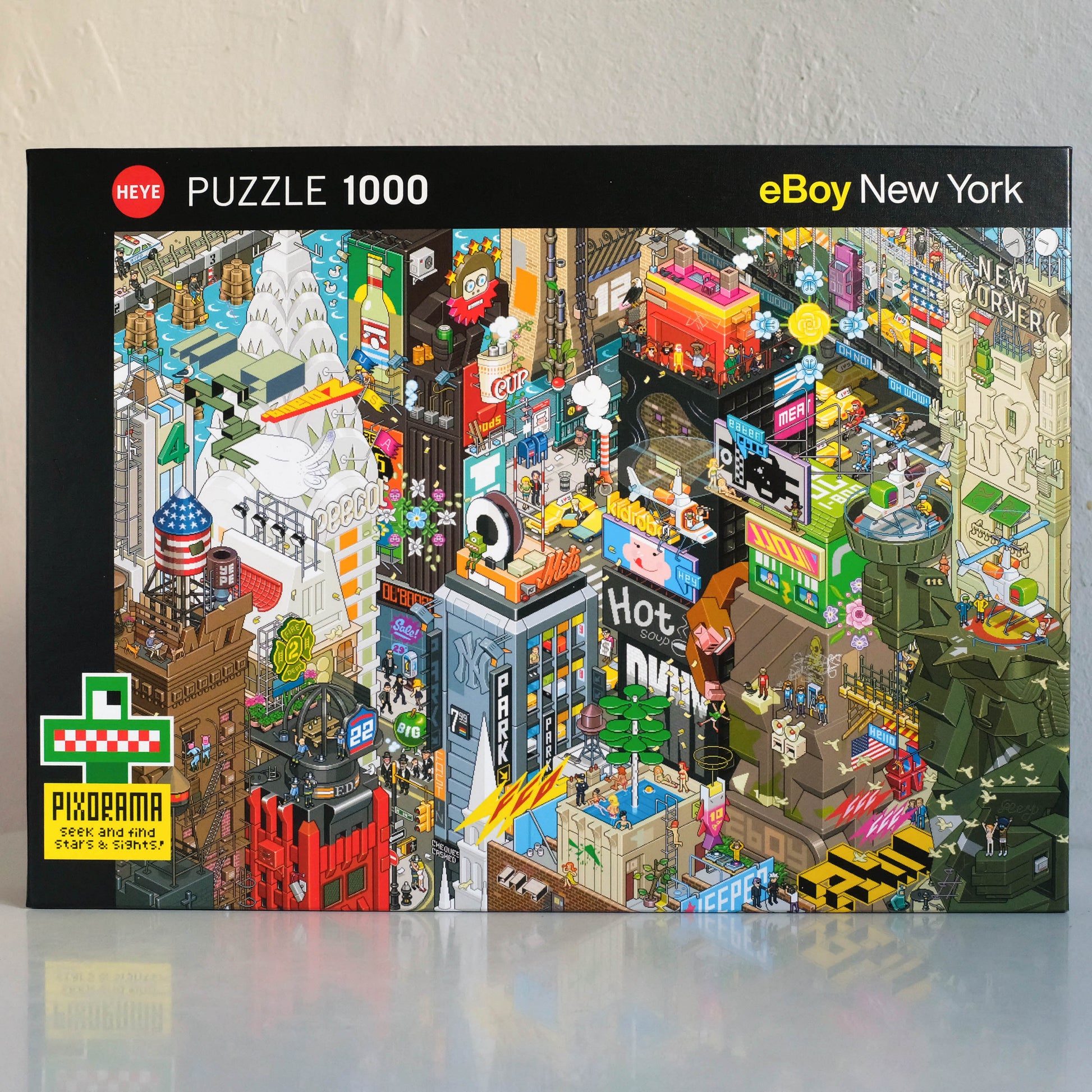 eBoy Pixel Art Puzzle of New York City