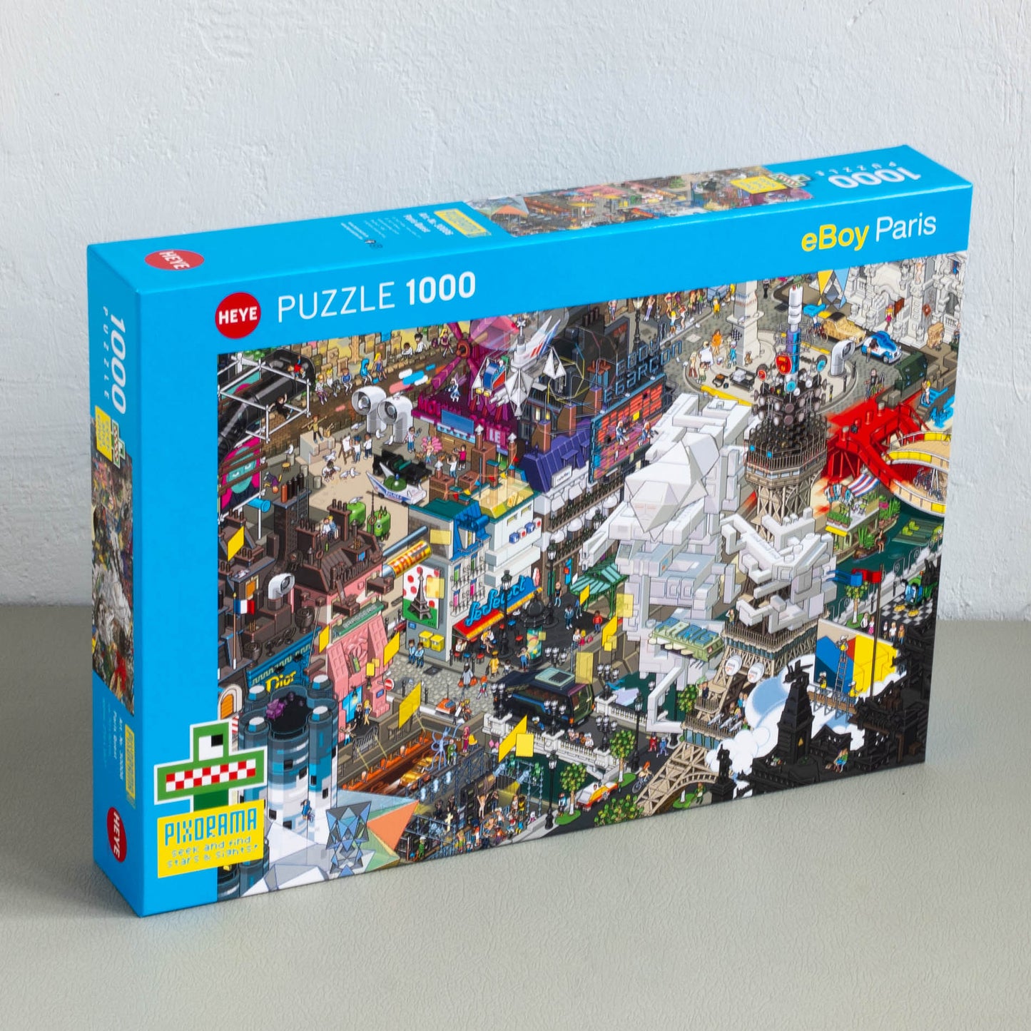 eBoy Pixel Art Puzzle of Paris