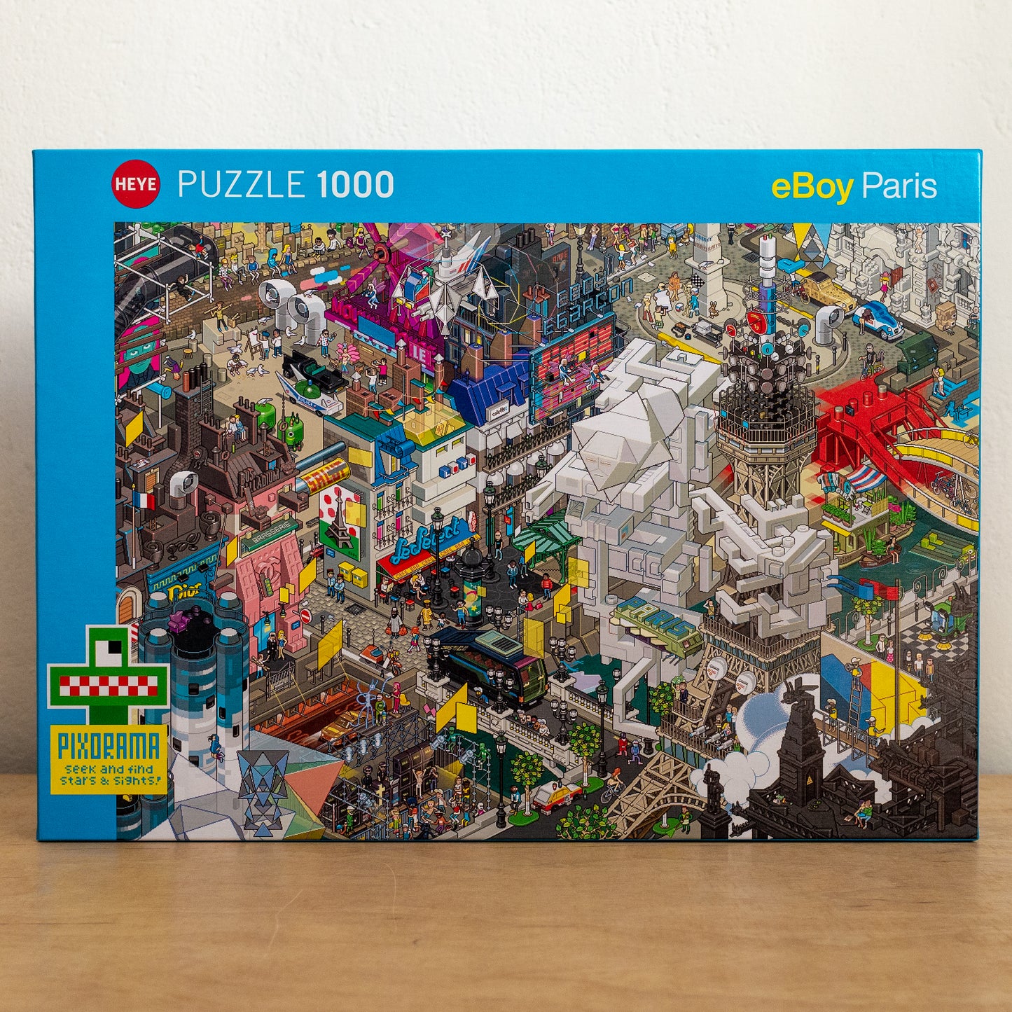 eBoy Pixel Art Puzzle of Paris