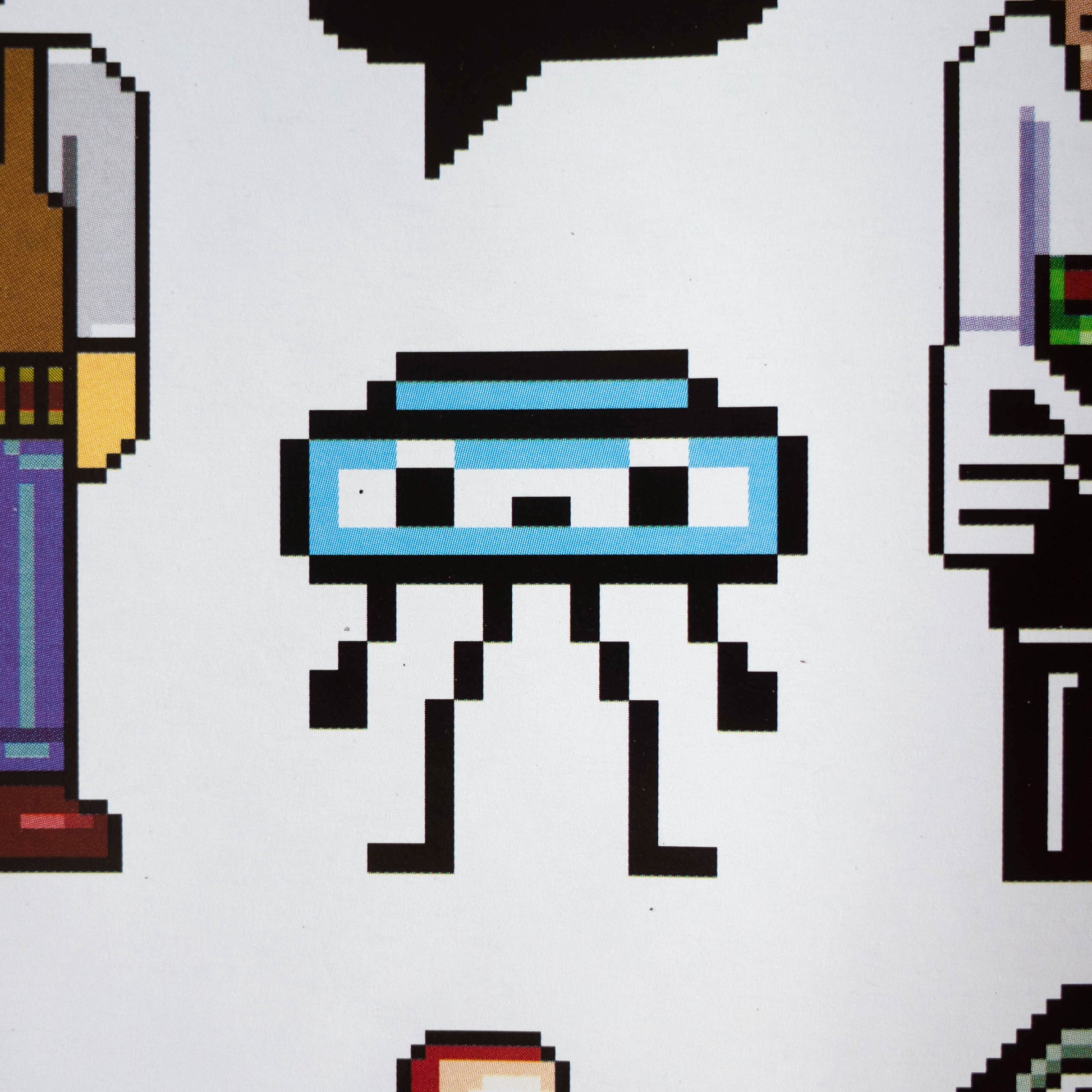 Peecol pixel art poster by eBoy