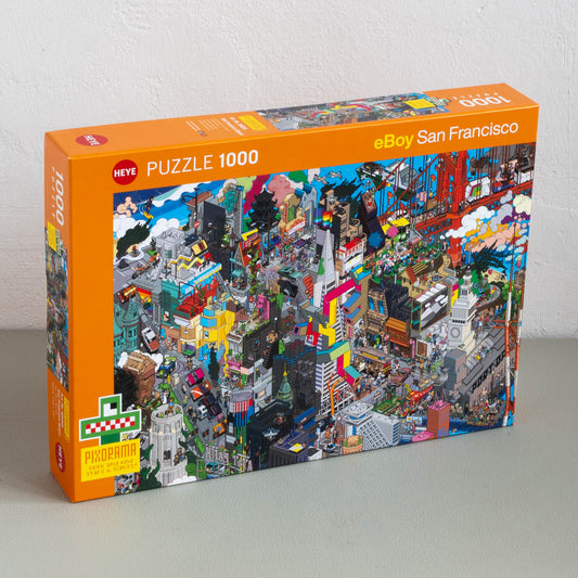eBoy Pixel Art Puzzle of San Francisco