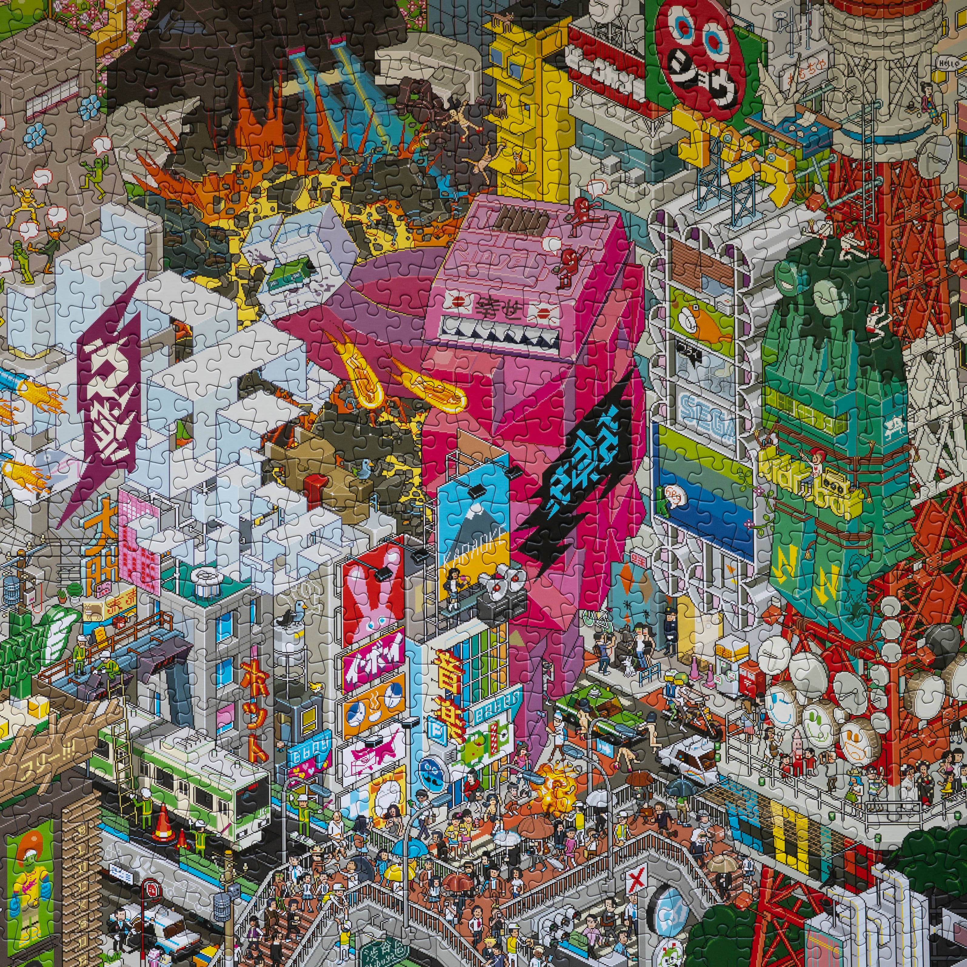 アート・デザイン・音楽 Hello: eBoy Tokyo Puzzle – eBoy