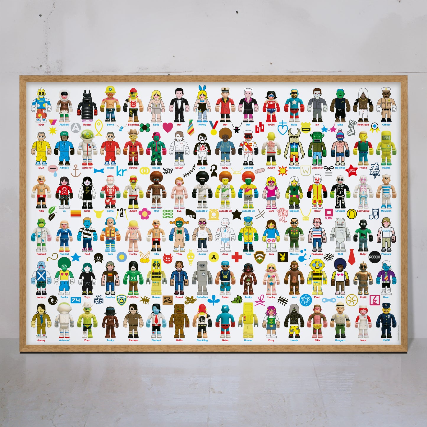 Peecol Toy poster by eBoy