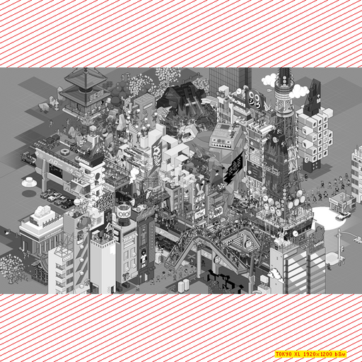 Tokyo Digital Wallpaper XL