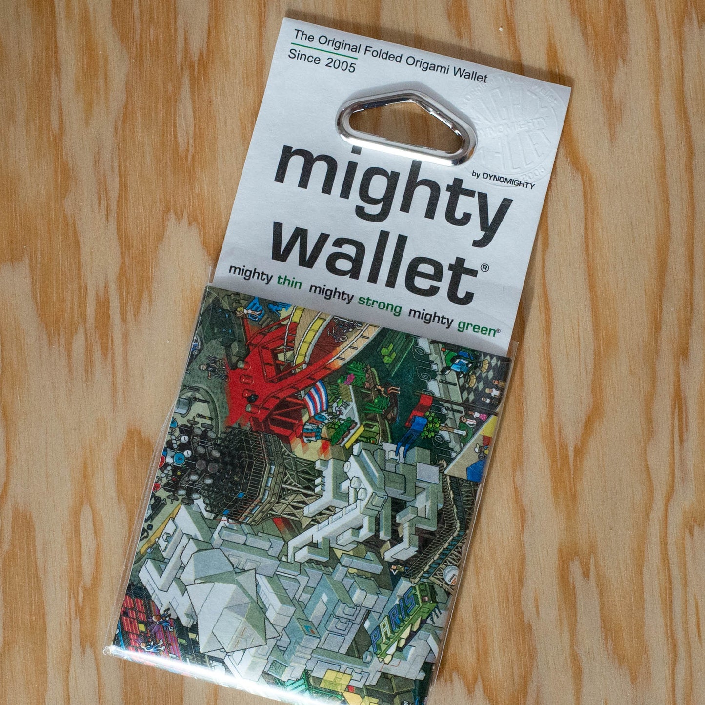 eBoy Pixel Art wallet featuring Paris