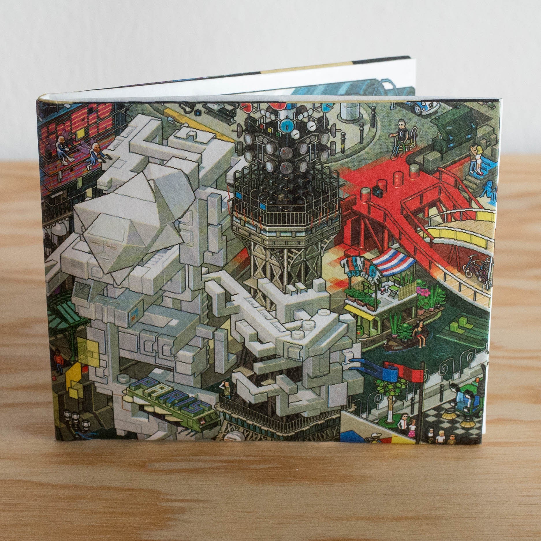 eBoy Pixel Art wallet featuring Paris