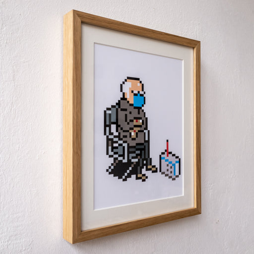 Bernie Jan 20 Art Print Framed
