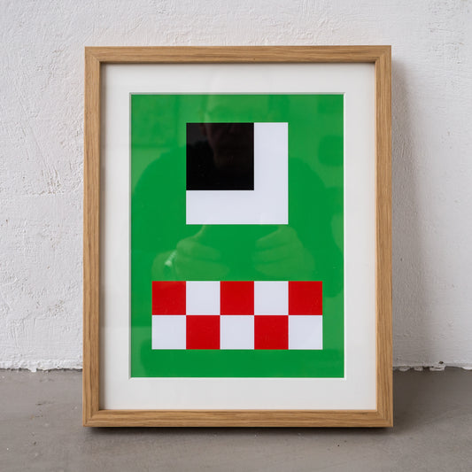 DIN Eater Art Print Framed