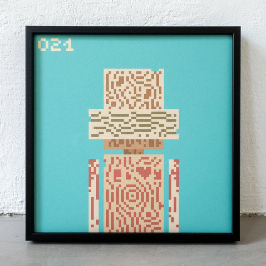Blockbob Art Print 021